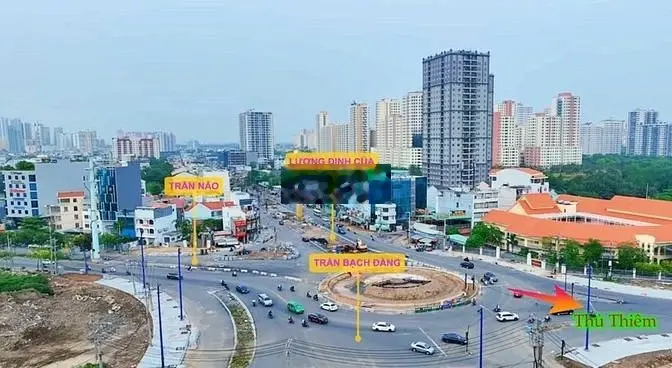 Bán đất MT Lương Định Của 10 x 20m công nhận đủ có vỉa hè trước đất 10