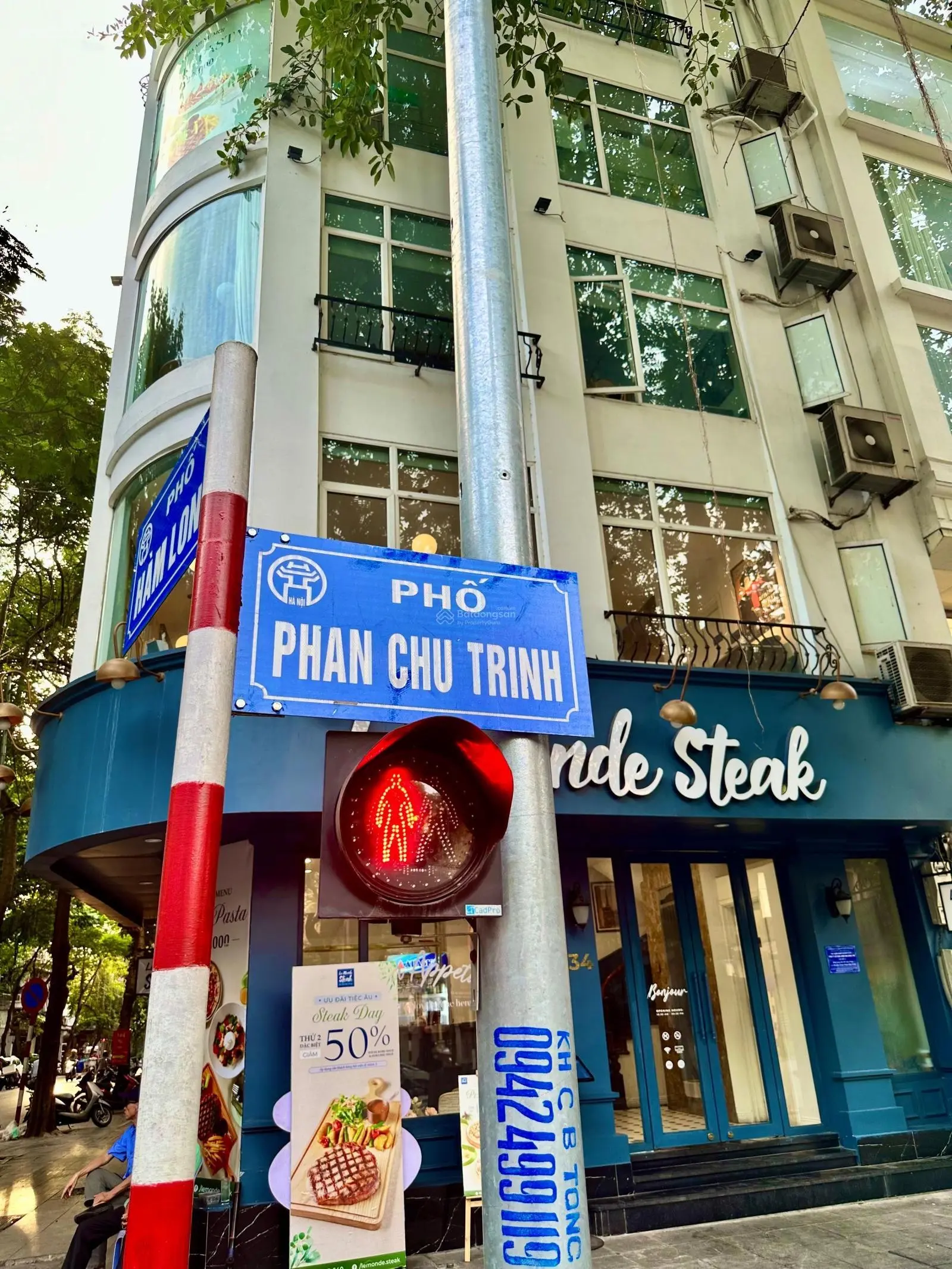 Cần bán nhà mặt phố Phan Chu Trinh, Hoàn Kiếm. DT 485m2 x MT 12m. Vị trí đẹp nhất phố, vỉa hè rộng