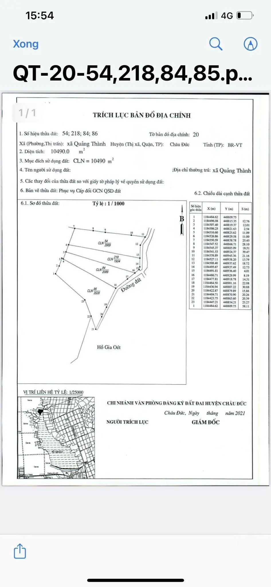 10400m2 100m mặt tiền view suối view hồ gia oét trước mặt đất, đường oto giá 1tỷ/sào