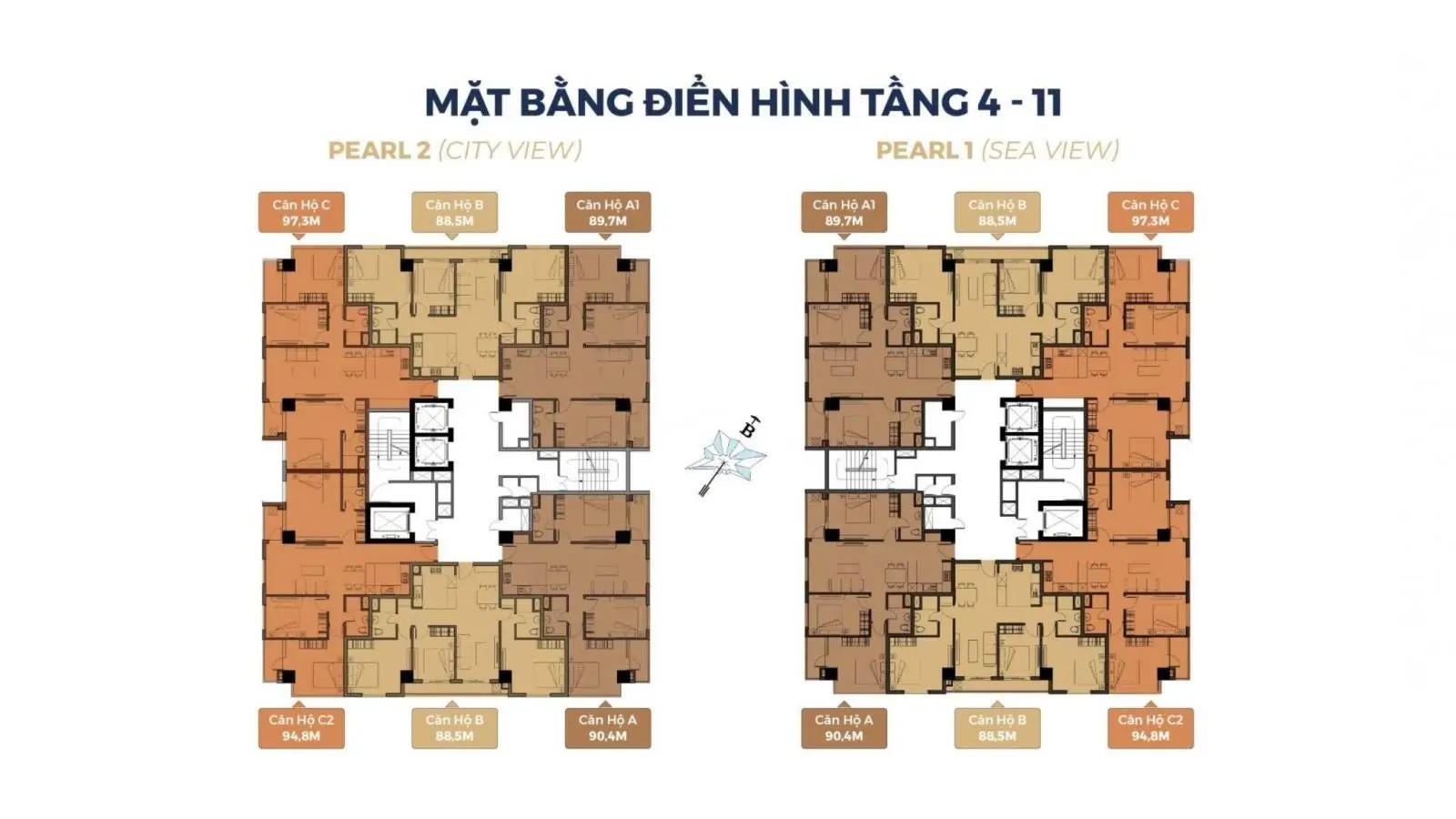 Mở bán đợt 1 chung cư mặt biển Cửa Lò - Pearl Residence, sổ hồng sở hữu lâu dài