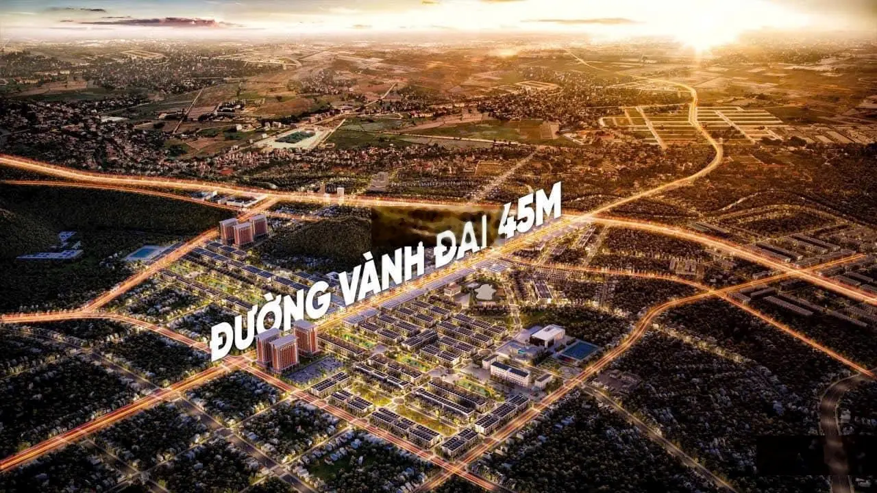 BÁN ĐẤT THÀNH PHỐ Đường đôi rộng 45m - Phân Khu 1 giá rẻ, xây dựng tự do 0963 532 ***