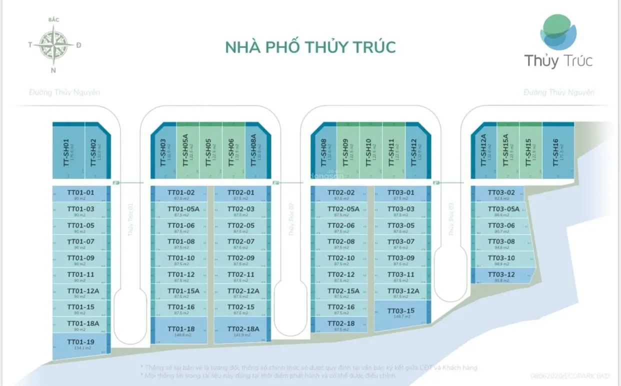 Chính chủ bán liền kề Thuỷ Trúc Ecopark căn duy nhất còn lại trên thị trường giá tốt