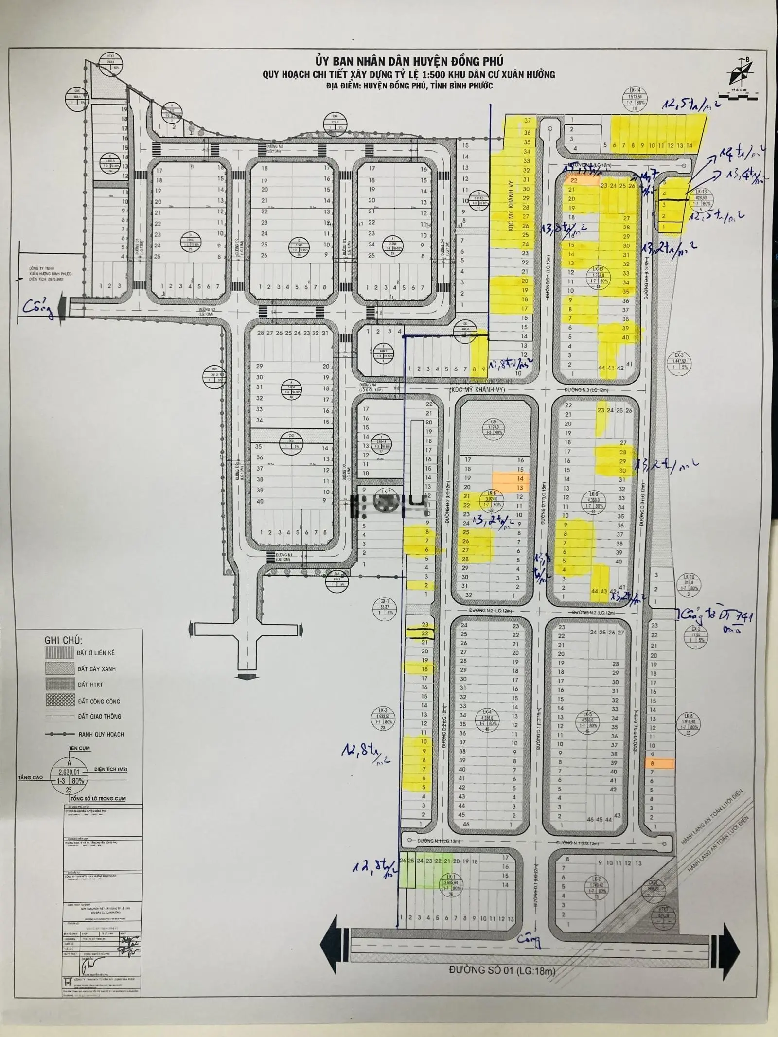 Bán đất sổ hồng công chứng ngay KDC Mỹ Khánh Vy mặt tiền DT741. LH 0963 129 ***