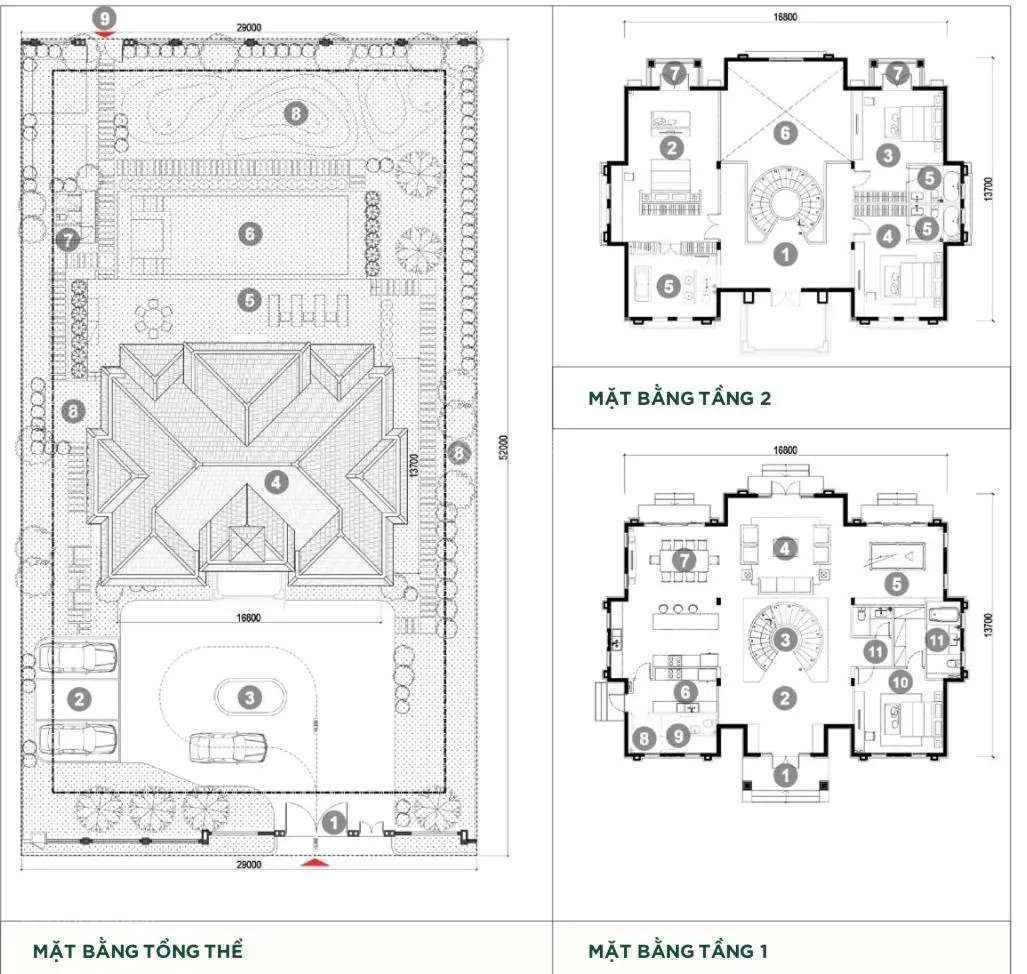 Dinh thự sông Aqua City 82 tỷ VND, 30x45m, DT: 1350m2 sản phẩm giới hạn PKD Novaland