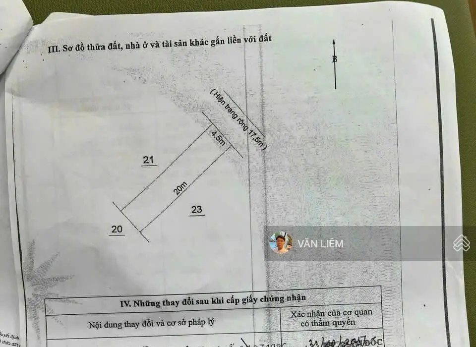 Bán đất tái định cư Hòn Rớ 2, hướng Đông Bắc DT 90m2 - Đường nhựa 17m