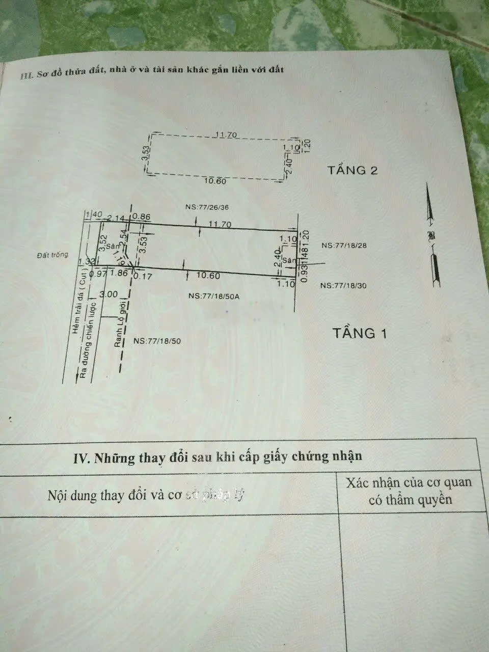 Bán Nhà Riêng 77/18/ Chiến Lược, Bình Tân - 3.5 tỷ, 52,4m2, 1 trệt 1 lầu, nhà cũ tiện xây mới