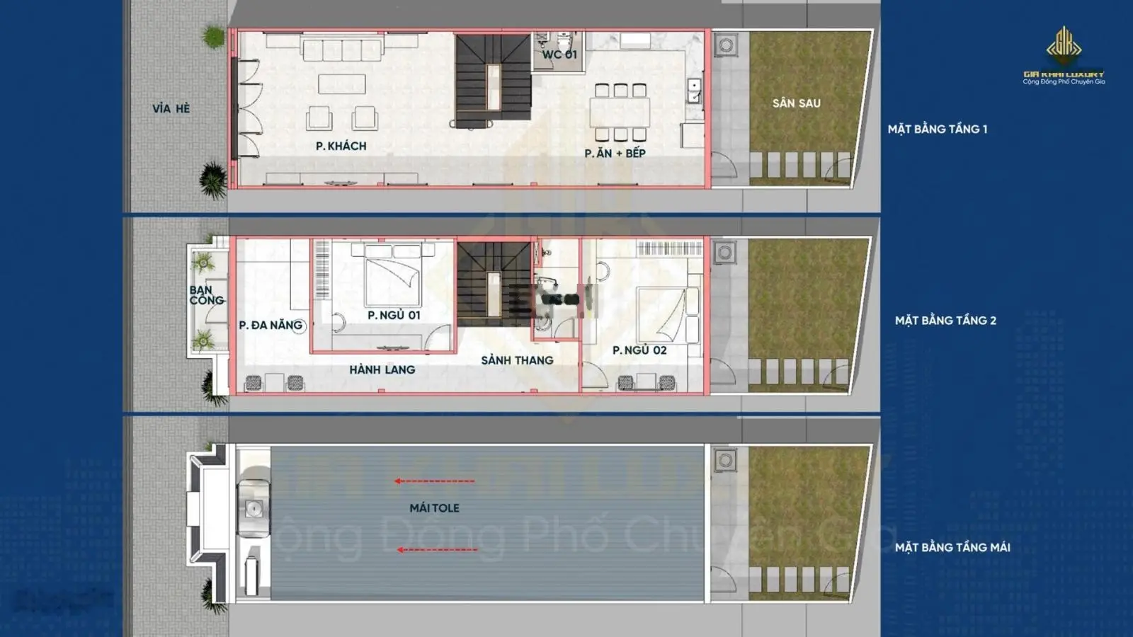 SỐC Nhà phố SHR - Nội thất cao cấp - DT 120m2 - Mặt tiền đường Hùng Vương - 2,8 tỷ/căn (Gồm VAT)