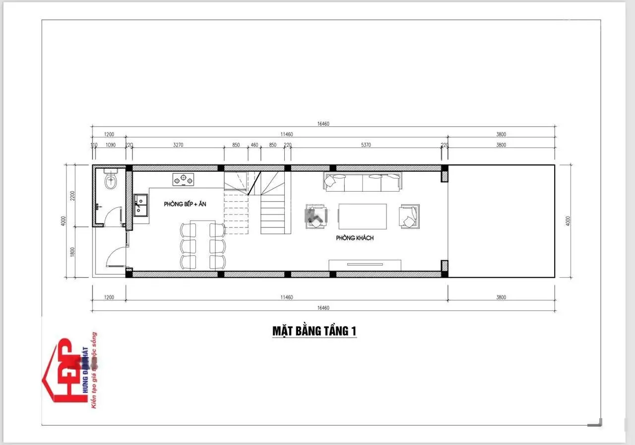 Bán nhà 66m2x3 tầng mẫu biệt thự sau nhà mặt đường 351 - Hy Tái, An Dương ô tô để sân trong sân