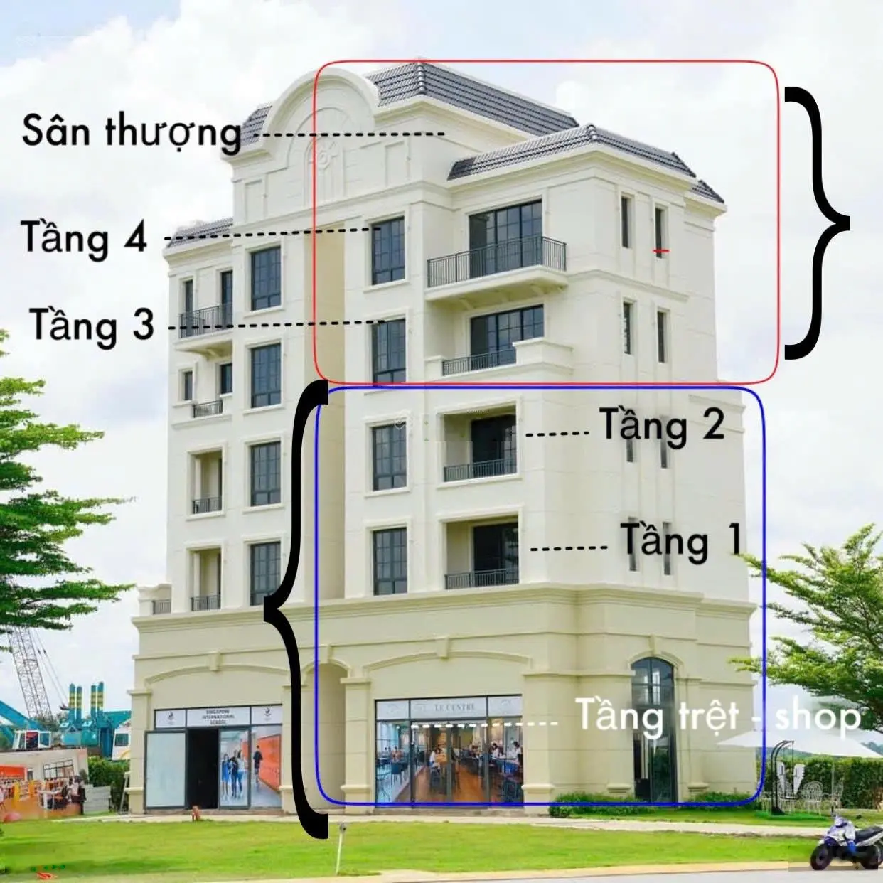 Hot! Bán Shophouse SwanBay Zone 6 vị trí góc 2MT đẹp, gần Clubhouse hồ bơi, giá chênh rẻ nhất dự án