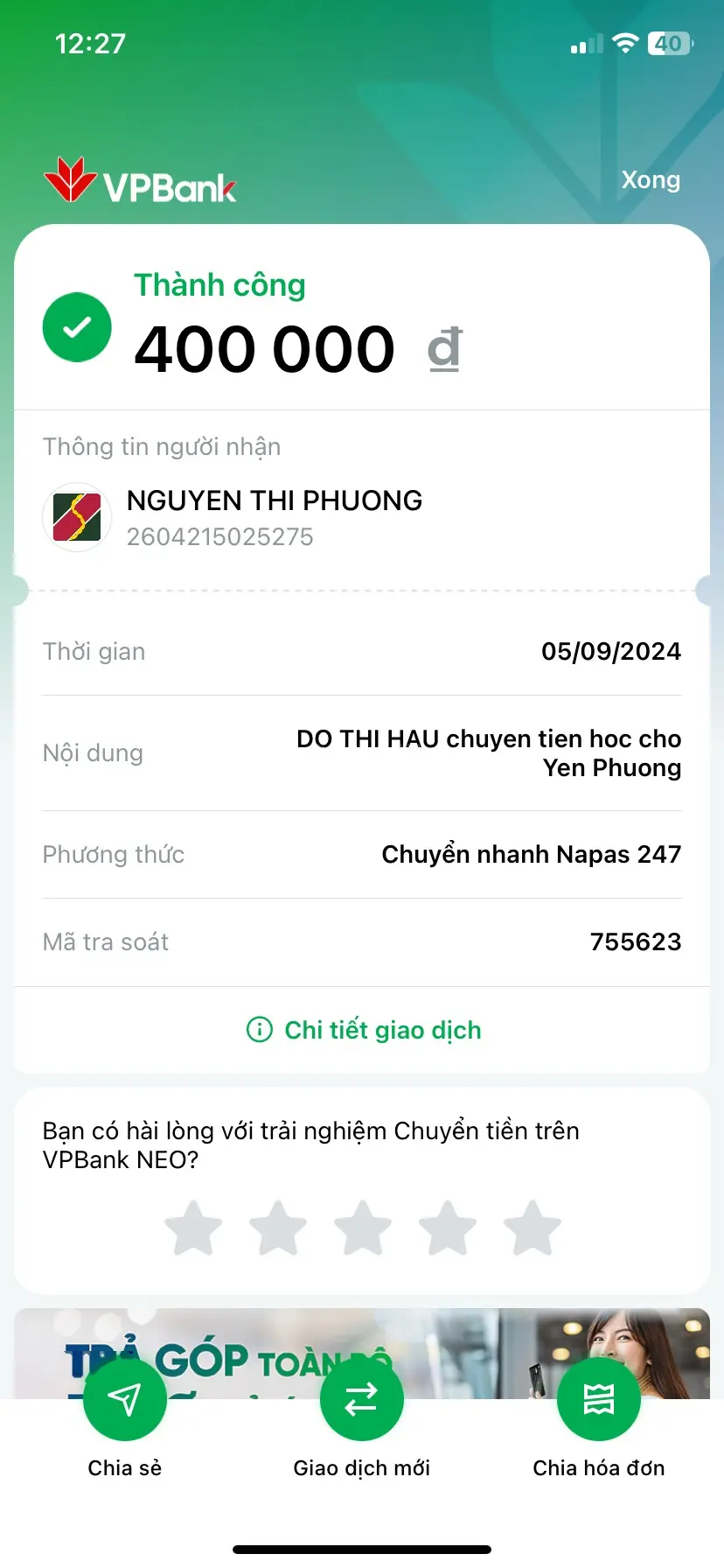 Bán căn 2 phòng ngủ chung cư Grandhome,Yên Phong, Bắc Ninh