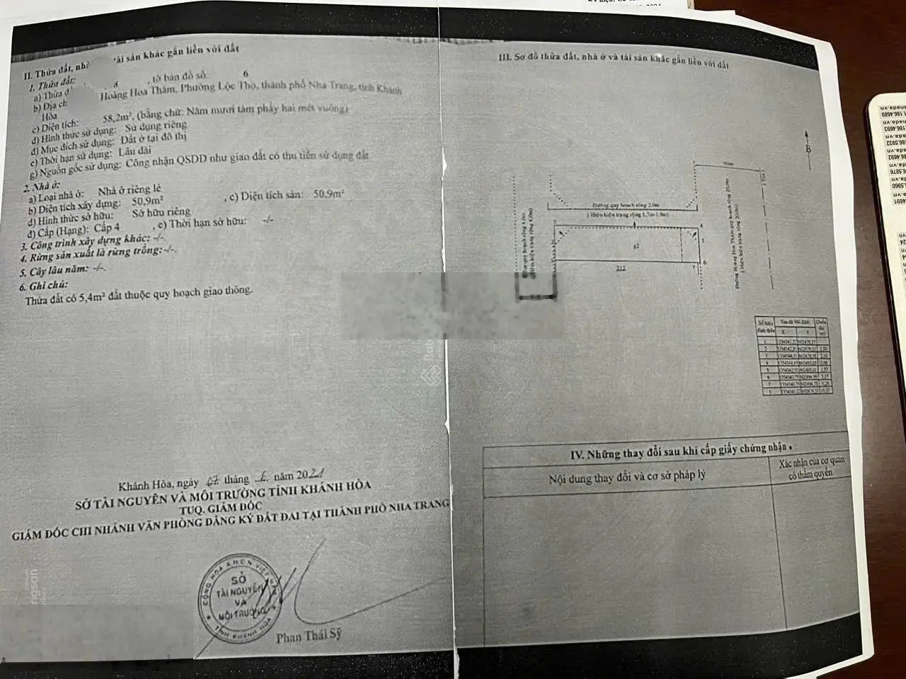 Bán nhà 3 mặt tiền Hoàng Hoa Thám, Phường Lộc Thọ, hướng Đông siêu hiếm