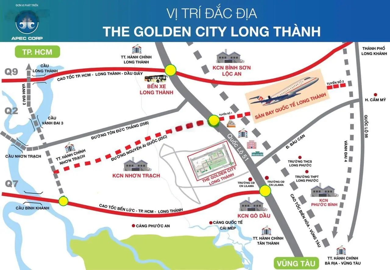 Bán đất gần sân bay Long Thành Đồng Nai 133m2 giá 1 tỷ 350 giá năm 2018