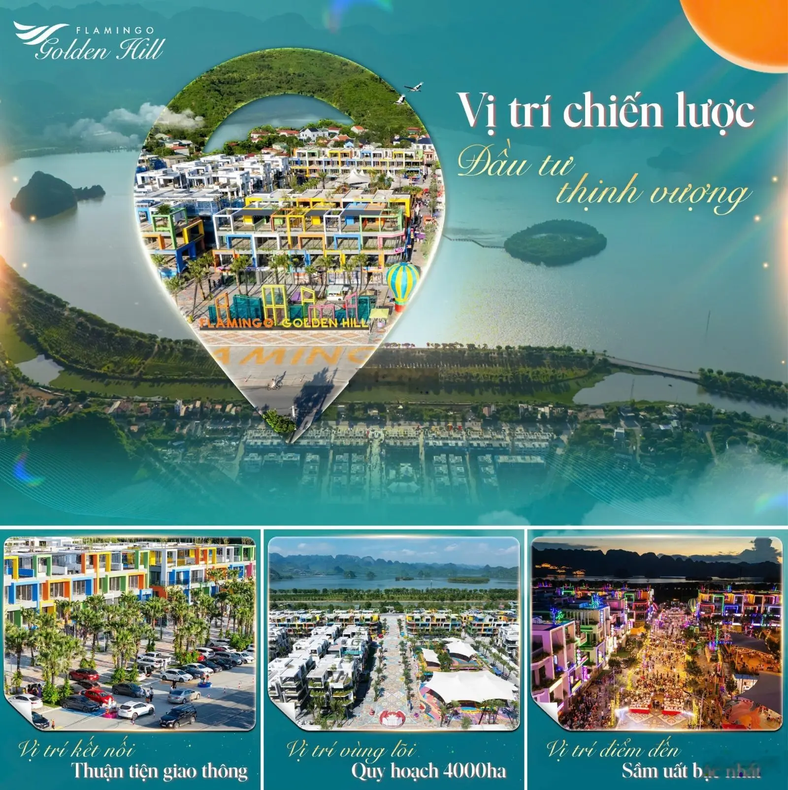 Bán căn villa shop đẹp tại flamingo golden hill