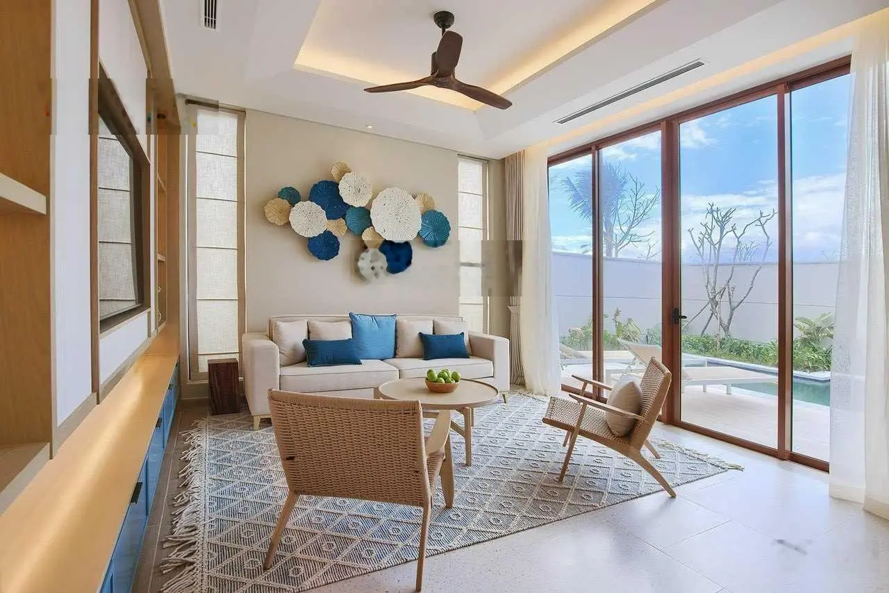 Biệt thự biển 2PN bể bơi riêng giá 8,3 tỷ The Ocean Villas Quy Nhơn