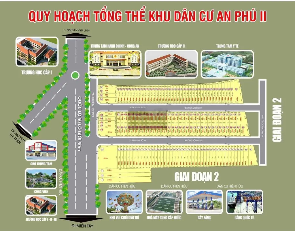 Cần Bán Nền Đất Thổ 80m2 Tân Lân Cần Đước SHR