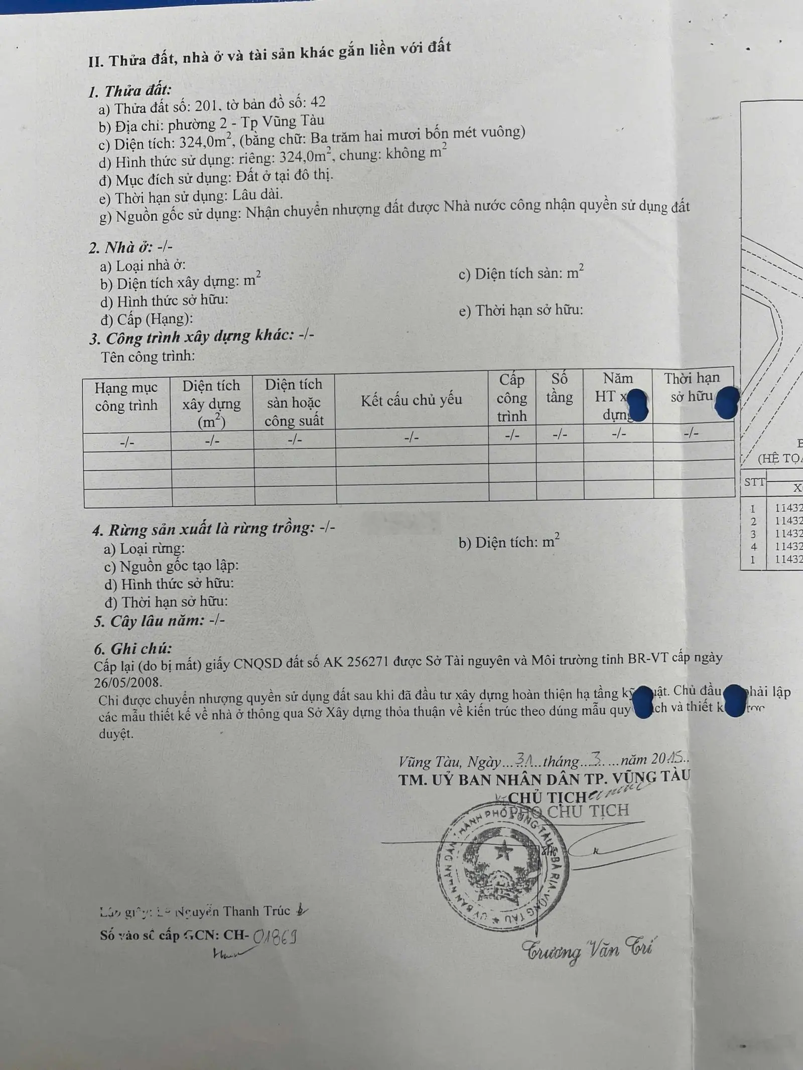 Bán biệt thự siêu đẹp P2 Vũng Tàu 324m2 26.5 tỷ thương lượng nhẹ LH 0988 067 ***