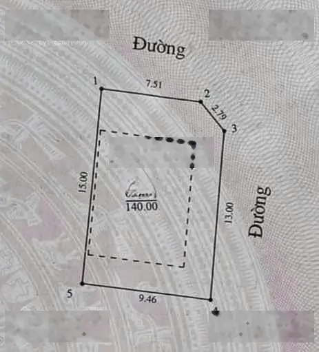 Bán căn góc 2 mặt tiền diện tích 140m2 tại khu đô thị Đền Lừ - Hoàng Mai - Hà Nội