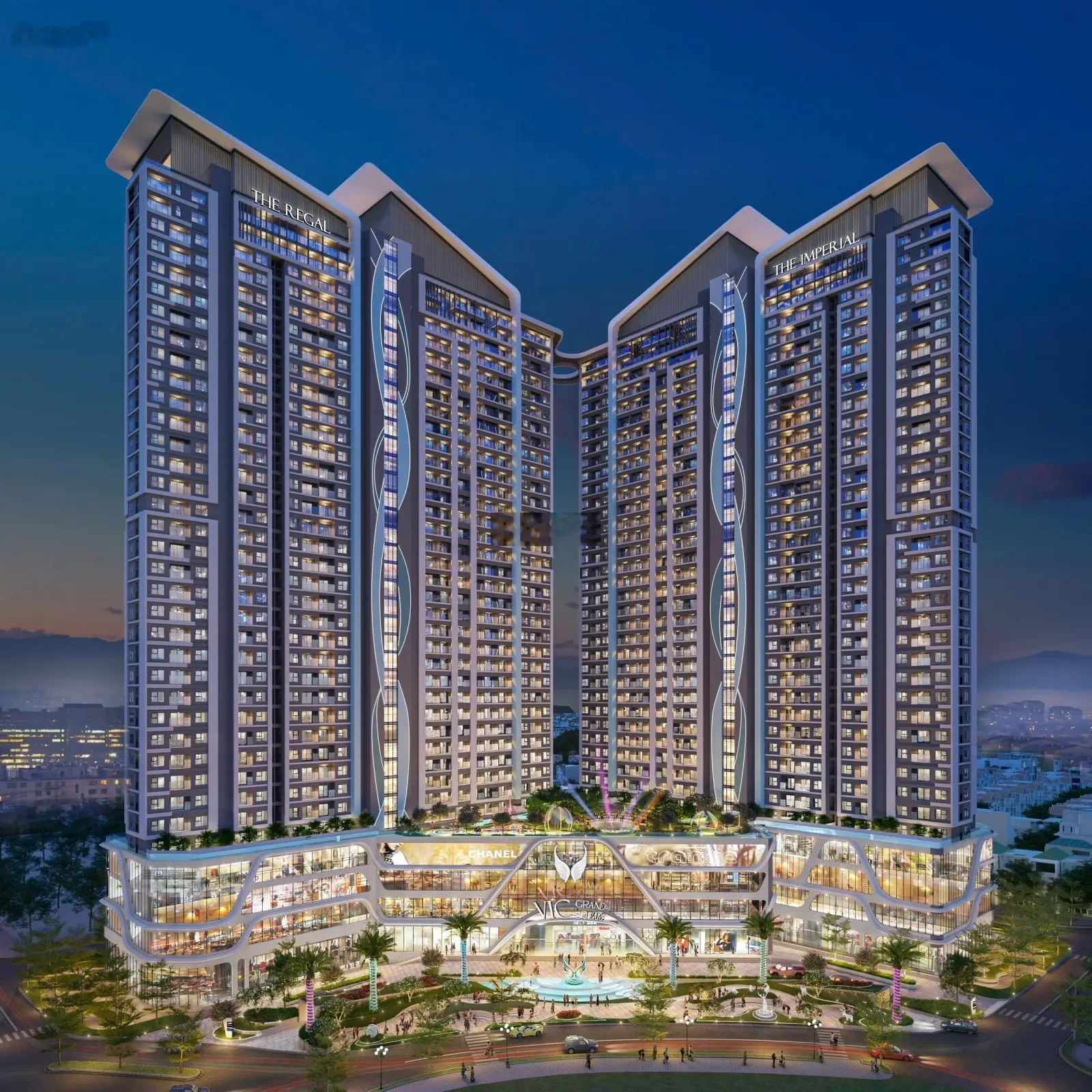 Quỹ căn 1 ngủ 35m2 dự án Vic Grand Square siêu đẹp, vốn ban đầu 150tr, NH cho vay LS 0%, CK 14%