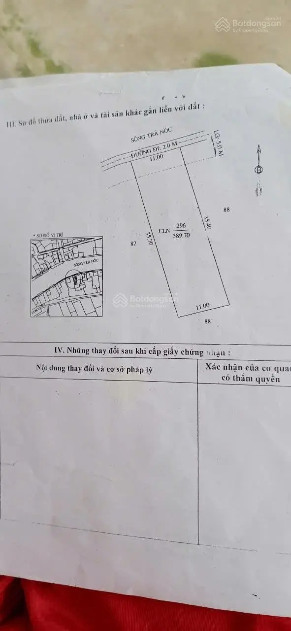 Bán nhà Mặt Tiền đường Lê Thị Hồng Gấm phường Thới An Đông