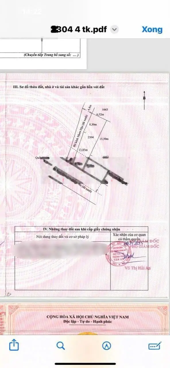 Chủ gửi bán nhà MT Nguyễn Văn Cương, DT 4,7x 23m, 2pn PTân Khánh, Tân An, Long An có sân đậu ô tô