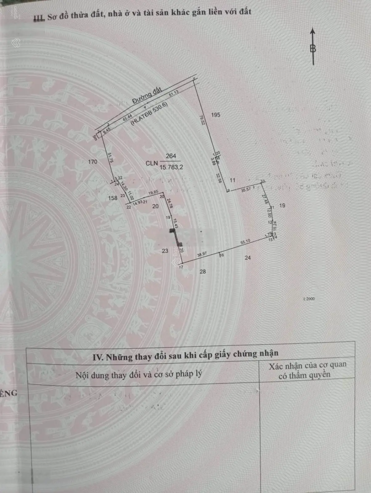 Chủ gửi lô đất mẫu Dầu Tiếng. Diên tích 15.783m2 trên đất có cây cao su