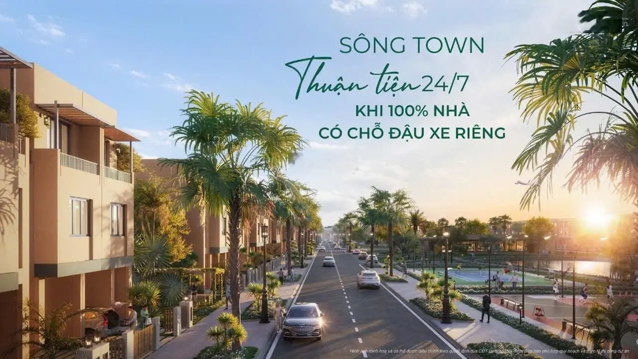 Tặng ngay 500tr + giảm thêm 24% cho Khách hàng khi mua nhà phố biển Sông Town (nếu có booking)