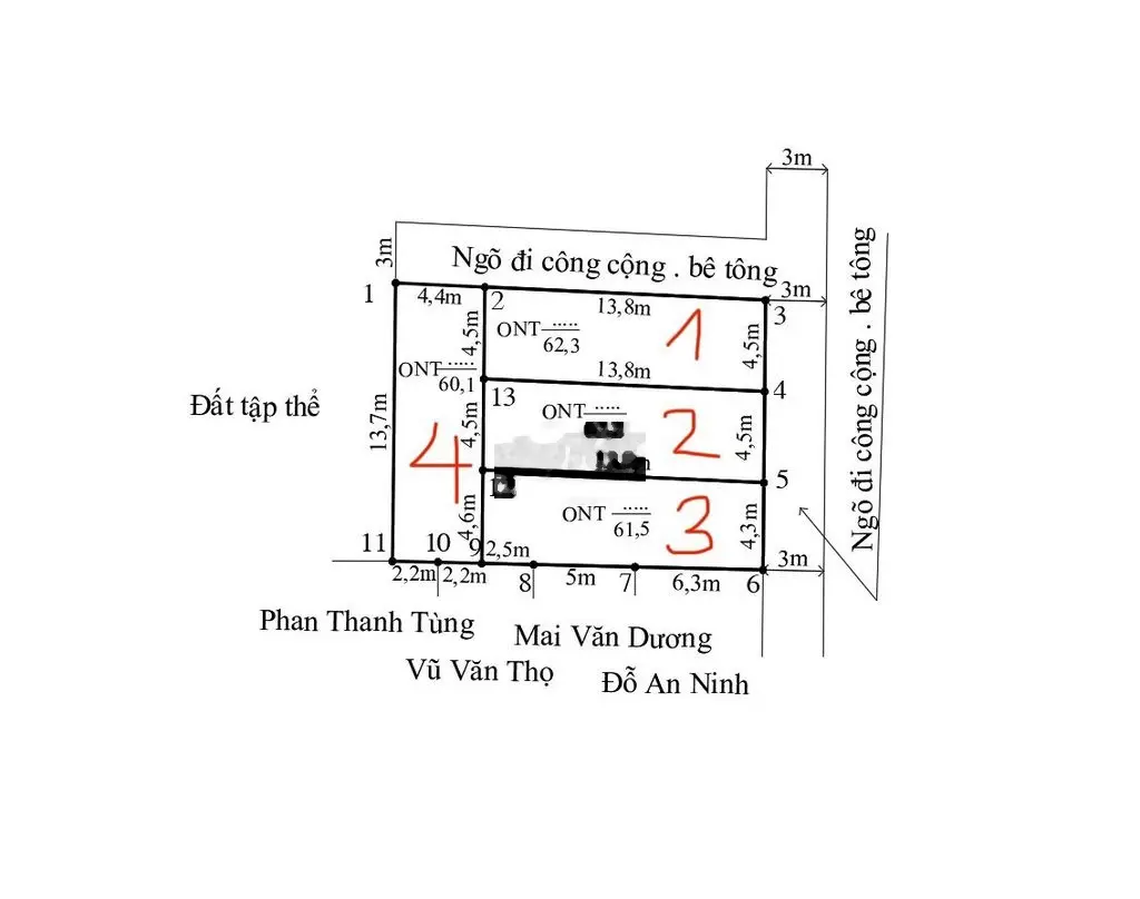 Mình cần bán đất phân lô