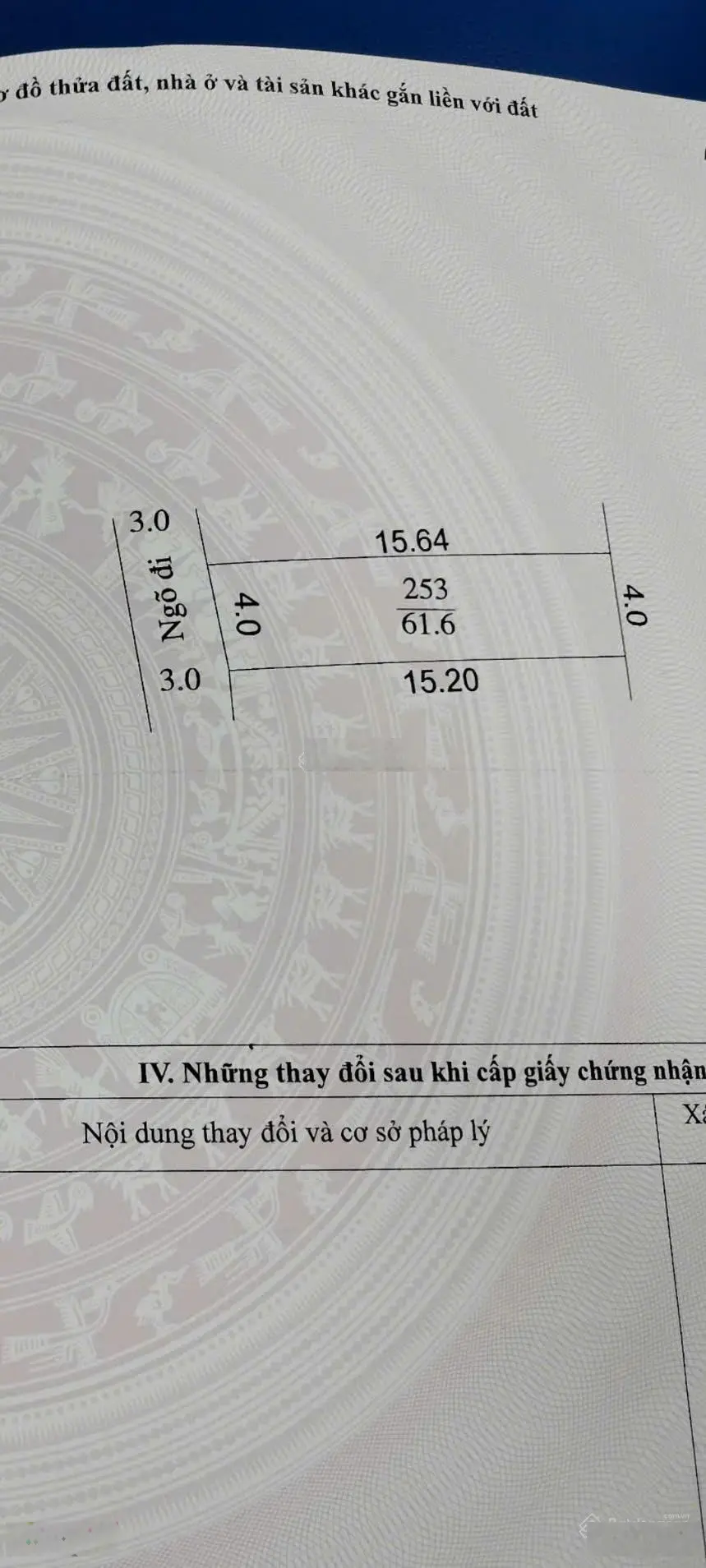 Cần bán đất đường thông ô tô sổ đỏ chính chủ