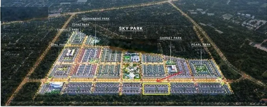 Chính chủ bán đất Saphire hiếm, Gem Sky, vị trí XD shophouse tuyệt đẹp