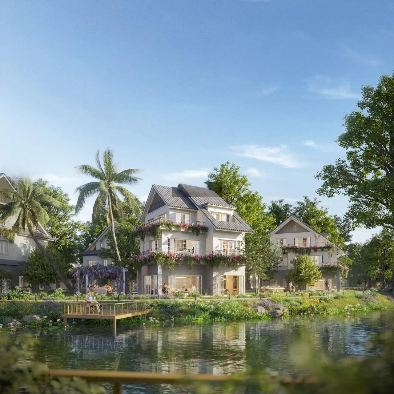 Biệt thự đảo Eco Central Park Vinh - độc bản giữa thiên nhiên, đẳng cấp sống thượng lưu tại Nghệ An