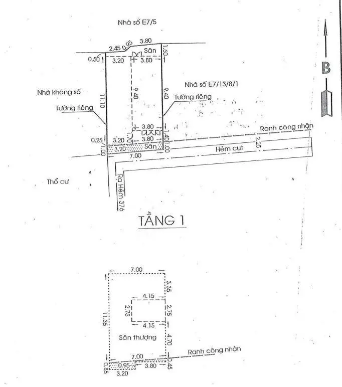 Hàng thơm nhà 1 trệt 1 lầu cách aeon bình tân chỉ 5p dt 91,9m2 chỉ 4 tỷ250