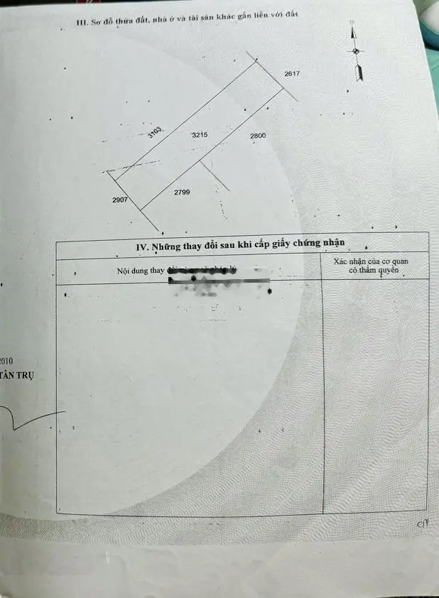 Cần bán nhà riêng giá 1,9 tỷ VND tại xã Tân Bình, Long An, diện tích 315m2