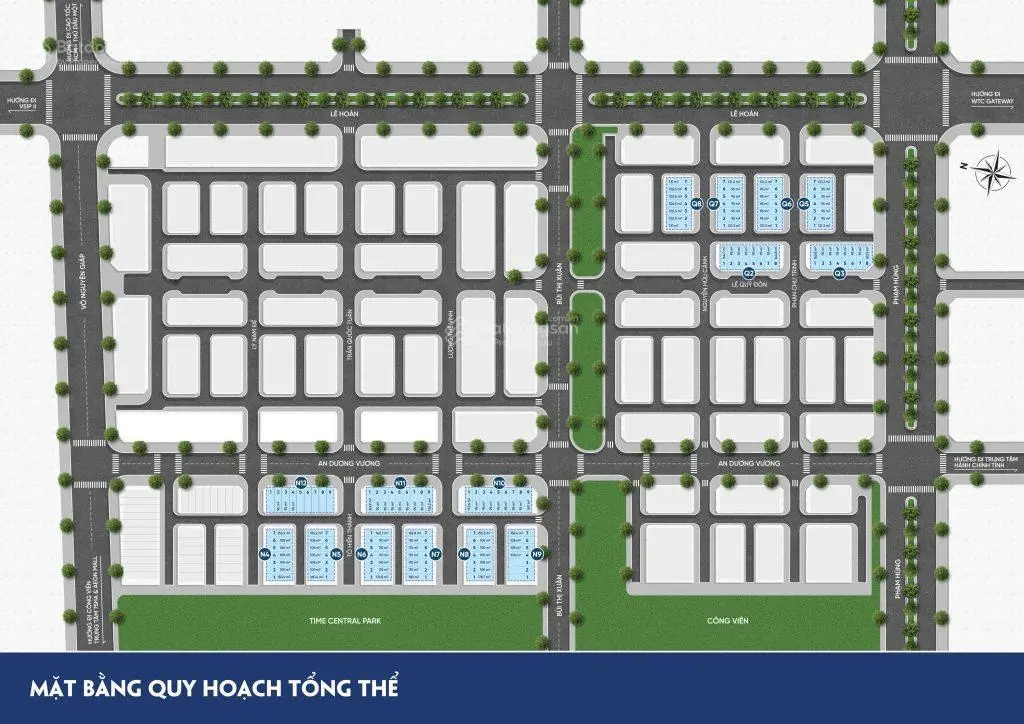 Nhà phố thương mại Uni Complex 2 mặt tiền đường