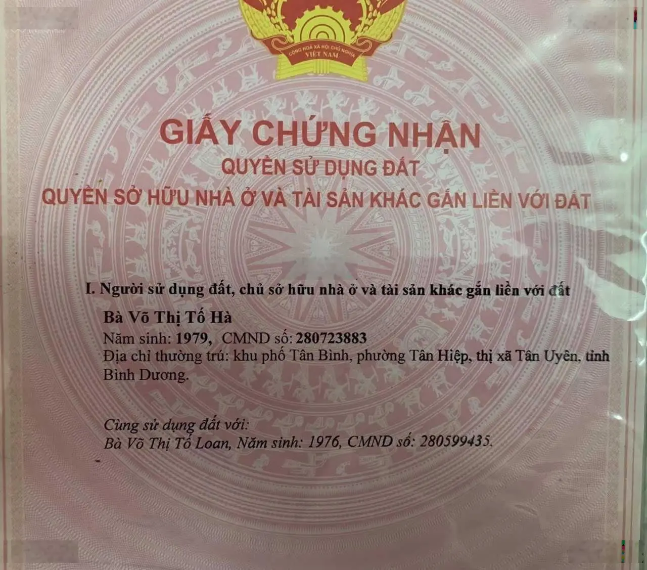 Bán đất chính chủ 2 mặt tiền đường nhựa 6m, 705m2 (210m2) thổ cư tại TP. Tân Uyên, Bình Dương