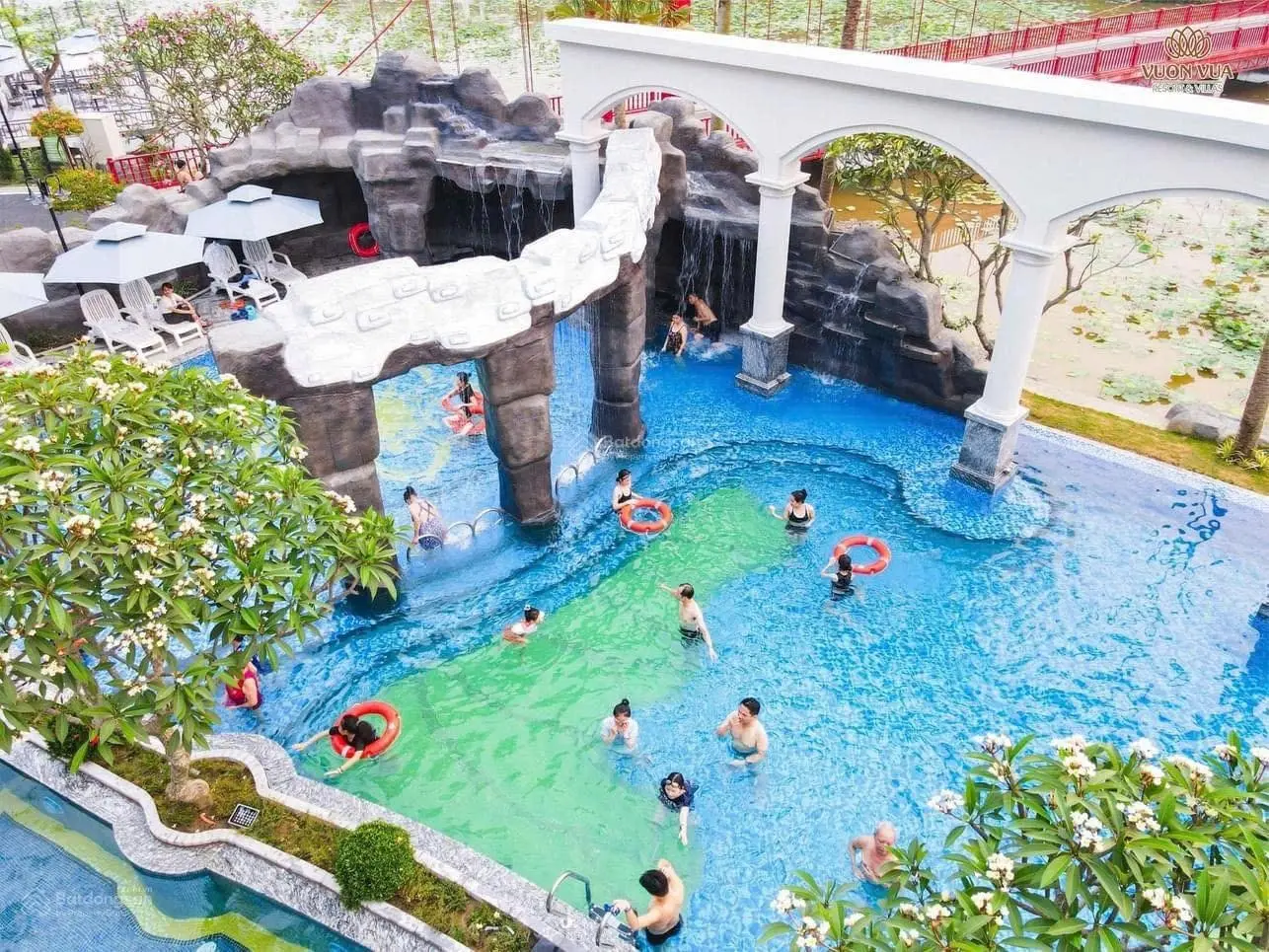 Từ 14,5tỷ cực hiếm, biệt thự Onsen siêu vip 5* Vườn Vua Kim Liên - HG 512m2 đã xây 100%, CK tới 2tỷ