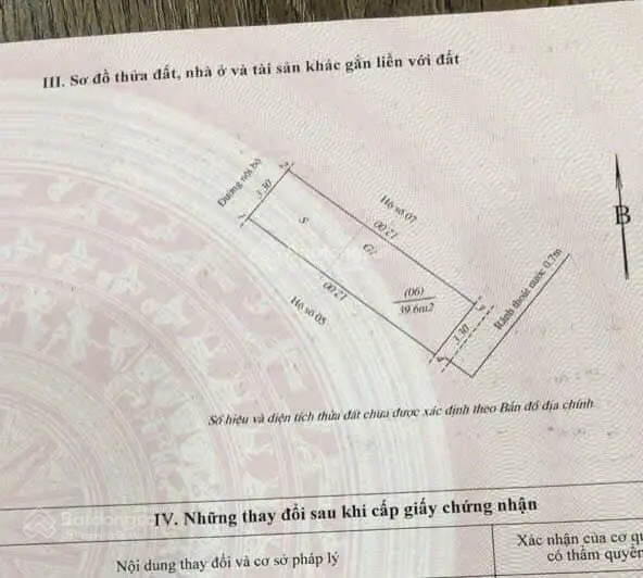 39.6m2 phân lô bàn cờ đường thông ô tô vào nhà khu TT Quân đội mặt VĐ 3.5 đối diện ĐH Công nghiệp