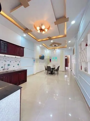 80m² Mặt tiền Thạnh Xuân 21- 4 Tầng- Tặng Nội Thất