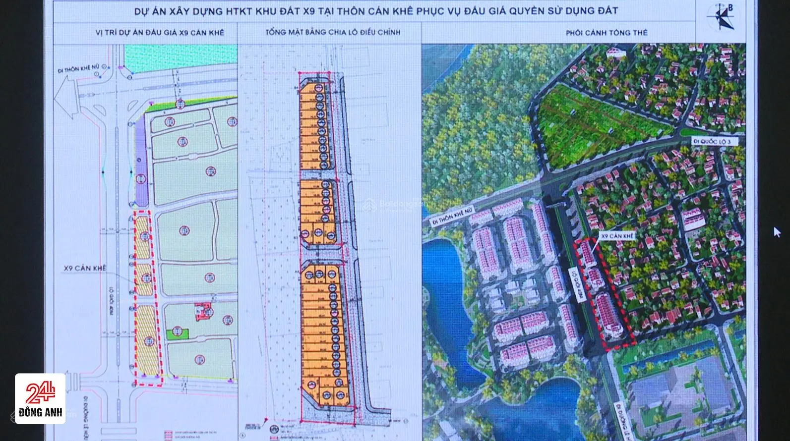 Lô góc mặt đường 40m đấu giá X9 Cán Khê, Nguyên Khê, Đông Anh