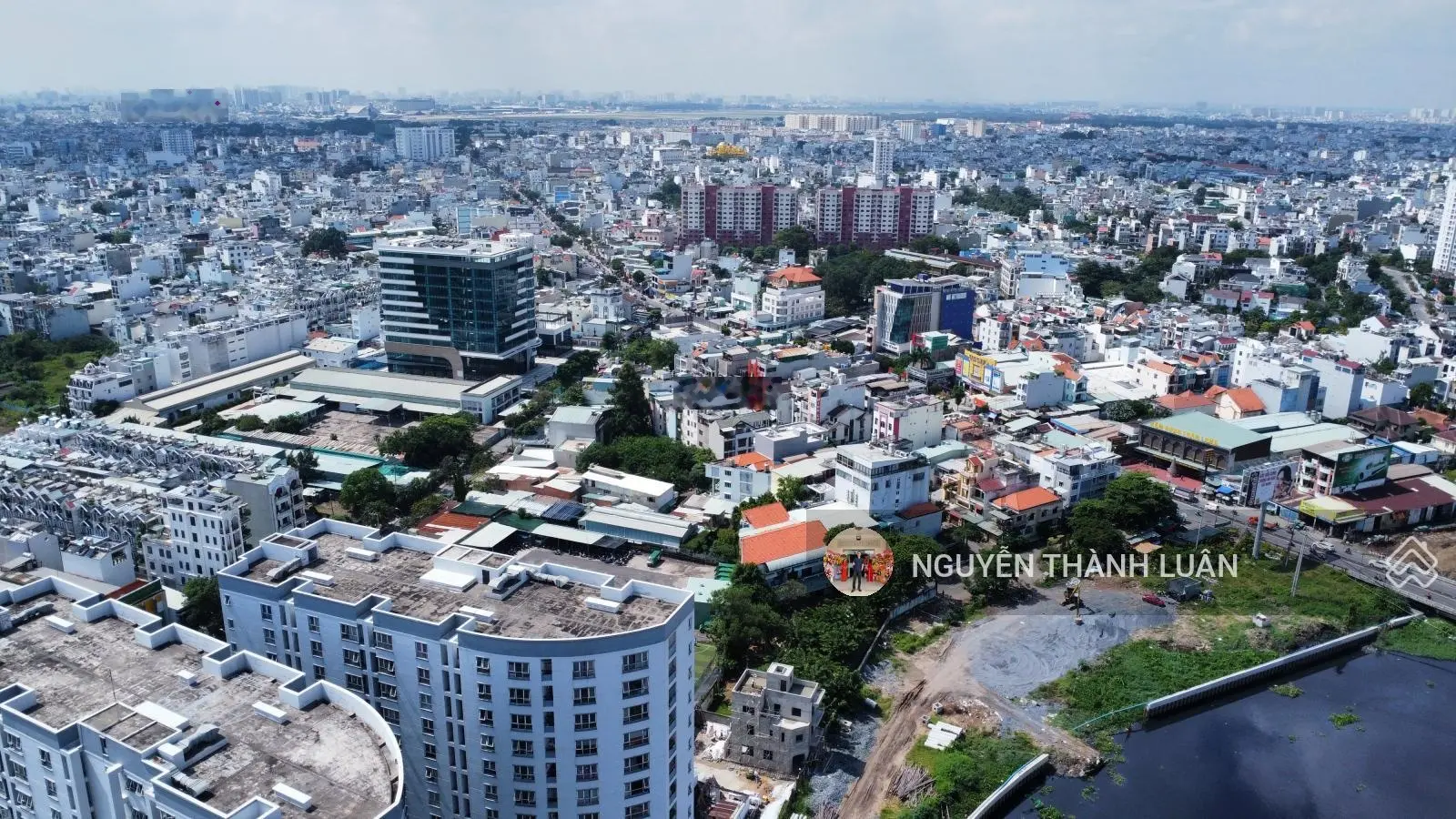 Biệt thự 640m2 gần sông, 1P qua Gò Vấp