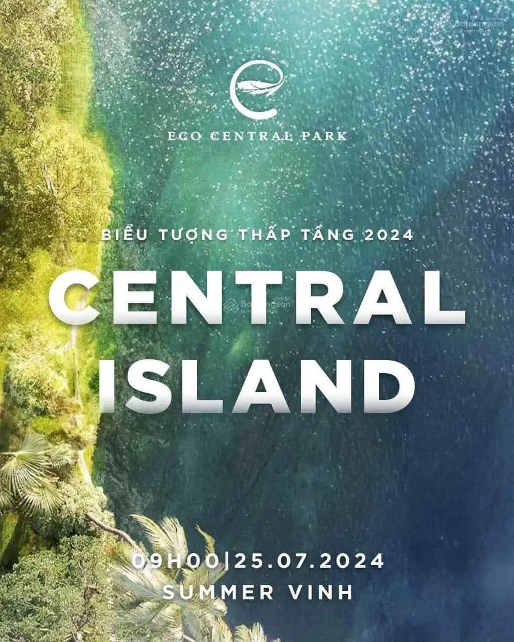 Biệt thự đảo Central Island trung tâm dự án Ecopark Vinh chuẩn bị ra mắt