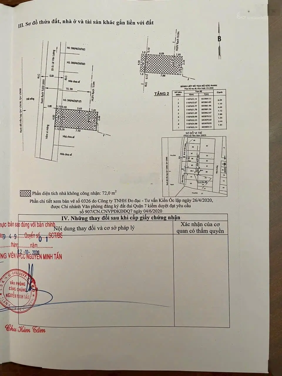 Bán nhà hẻm 380 Lê Văn Lương, Quận 7. Dt 4 x 20. 1 trệt 1 lầu giá 2.85 tỷ. Hổ trợ vay 50%