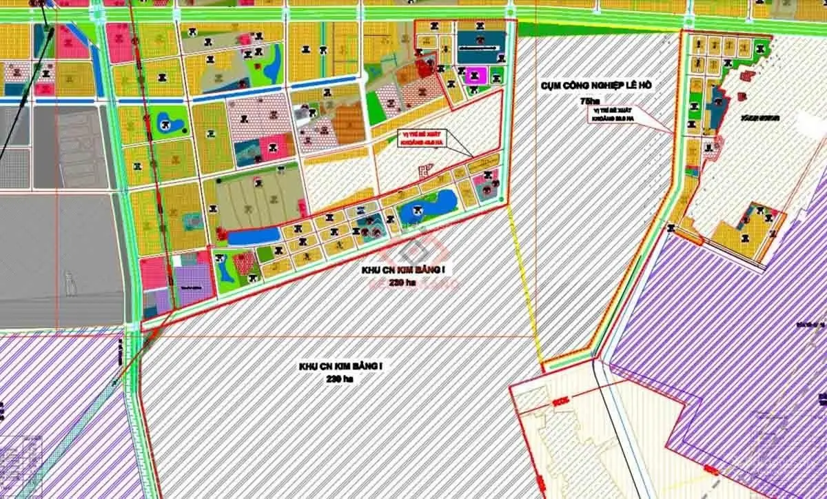 Bán 1,22ha quỹ đất mới bàn giao trong CCN Lê Hồ huyện Kim Bảng, Hà Nam