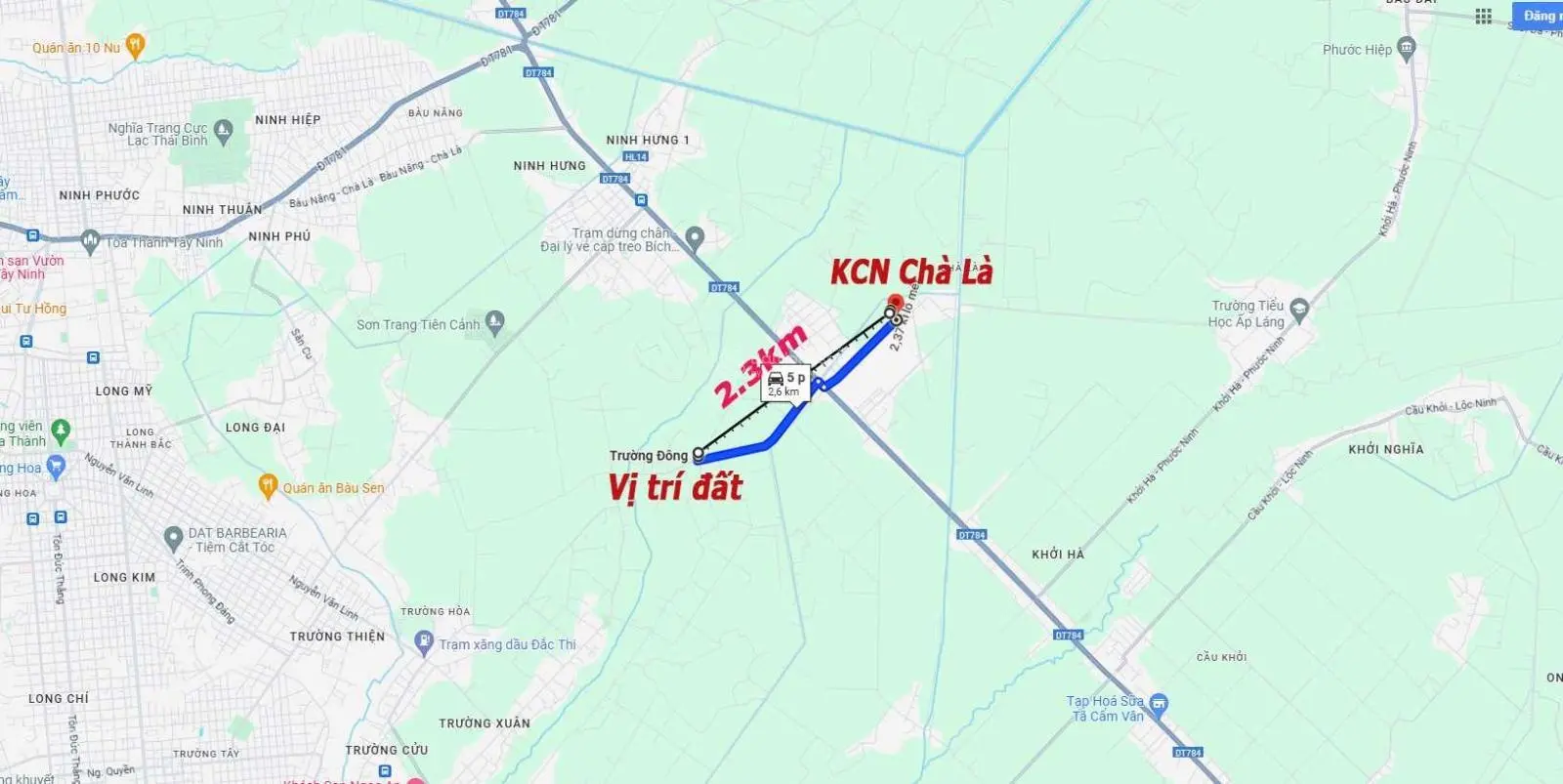 BÁN 4hec đất có sẵn 2.100 caosu đang khai thác