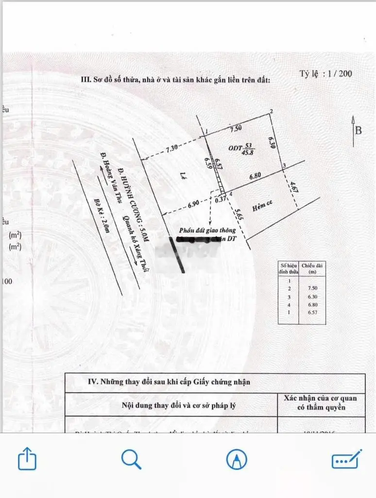 Bán nhà lầu góc 2 MT đường bờ hồ Huỳnh Cương , phường An Cư Giá 7,5 tỷ