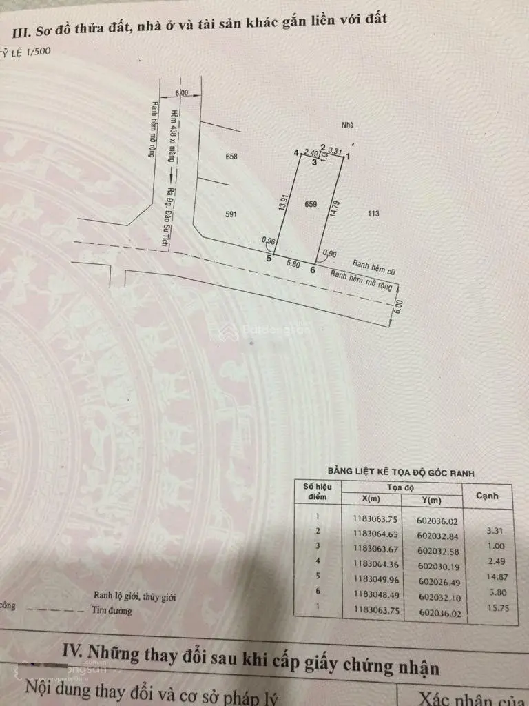 Chính chủ bán đất giá tốt chỉ 4,9 tỷ tại hẻm 436 đào sư tích, nhà bè, 89,1m2