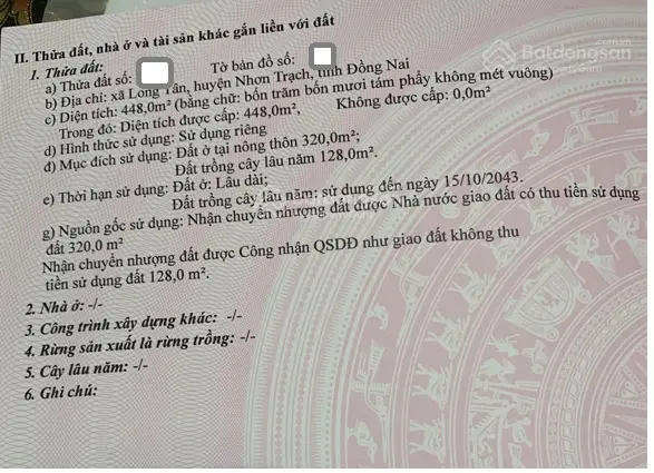 Bán đất đường lý thái tổ, giá cực chất 5,376 tỷ vnd, diện tích 448m2- cơ hội đầu tư sinh lời