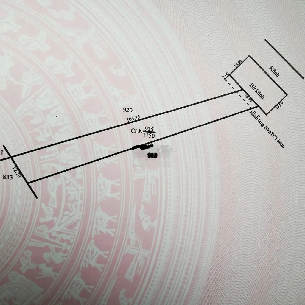 Bán 1150m² đất Đức Huệ giá ngộp chỉ 380tr