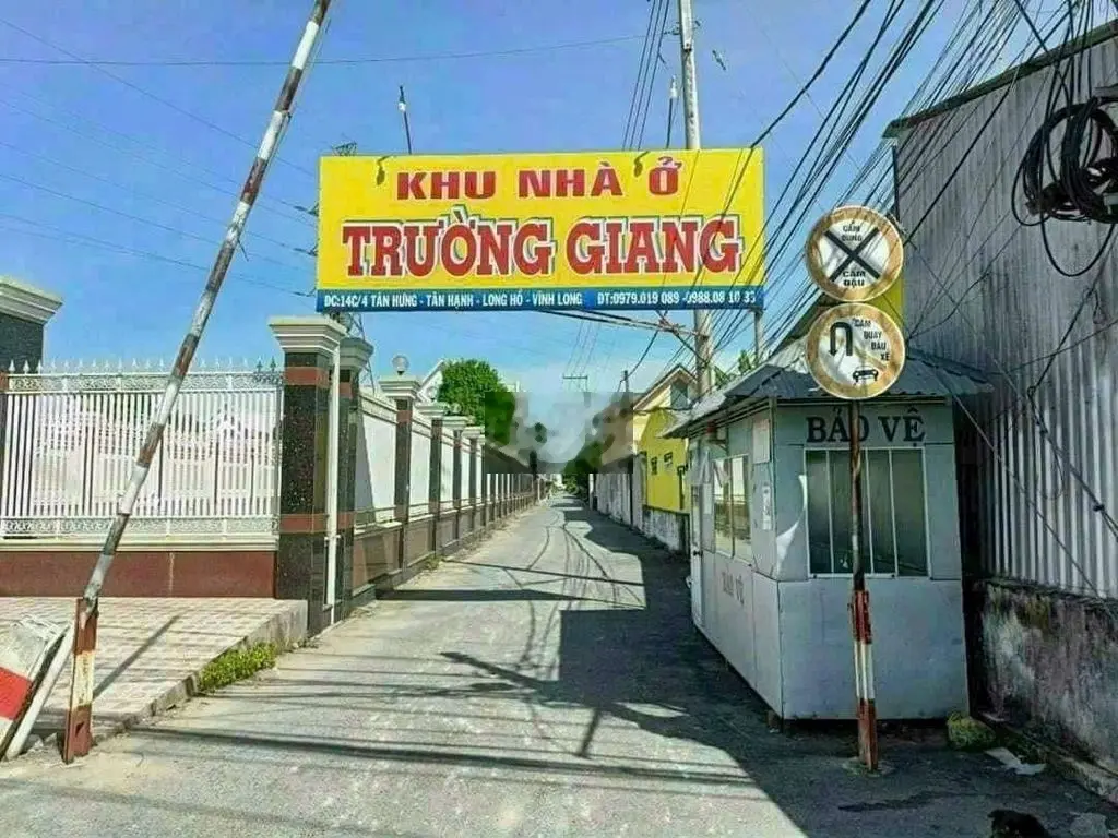 Nền 100m² thổ cư Khu Nhà ở Trường Giang