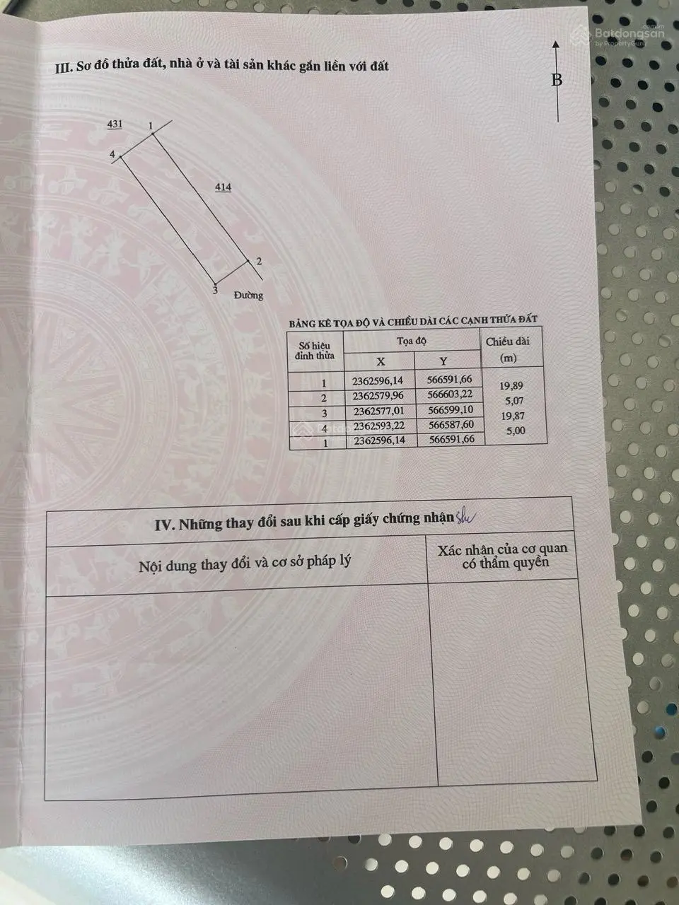 Nhà cấp 4. 100m2. Hai mặt tiền