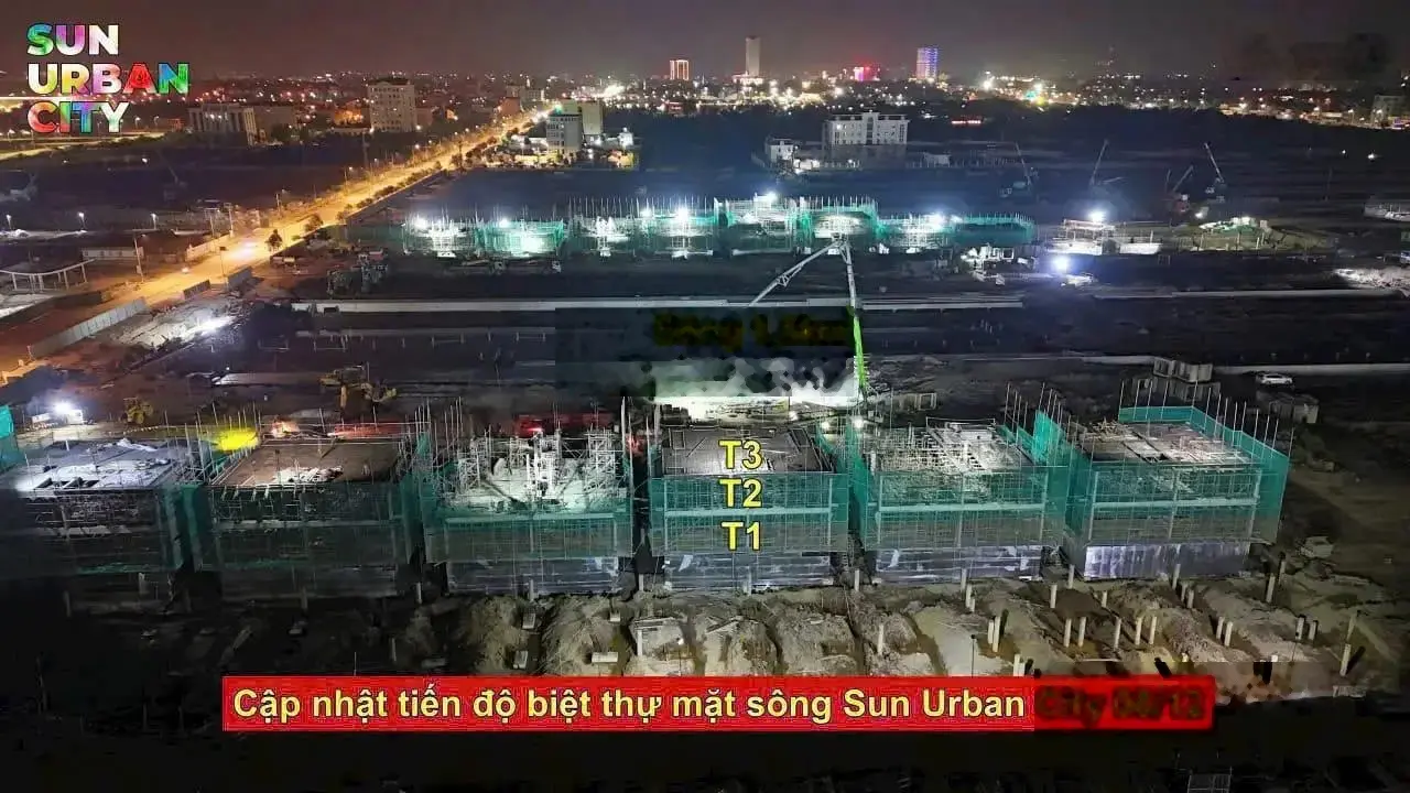 Bán cặp căn liền kề hướng Nam, mặt tiền 8m, dự án Sun Urban City Hà Nam